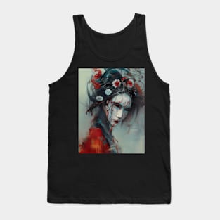 Japanese Geisha Tank Top